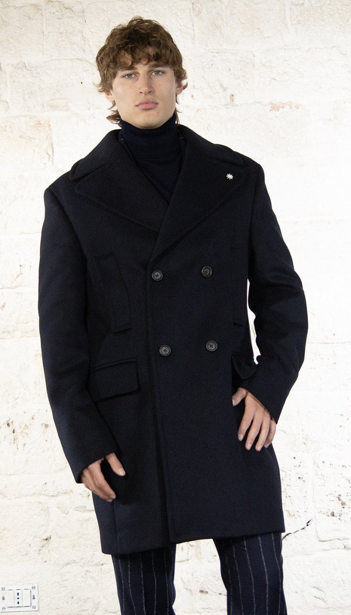 Doppio Petto Cappotto Uomo Seventy Coat Seventy Cappotto Uomo
