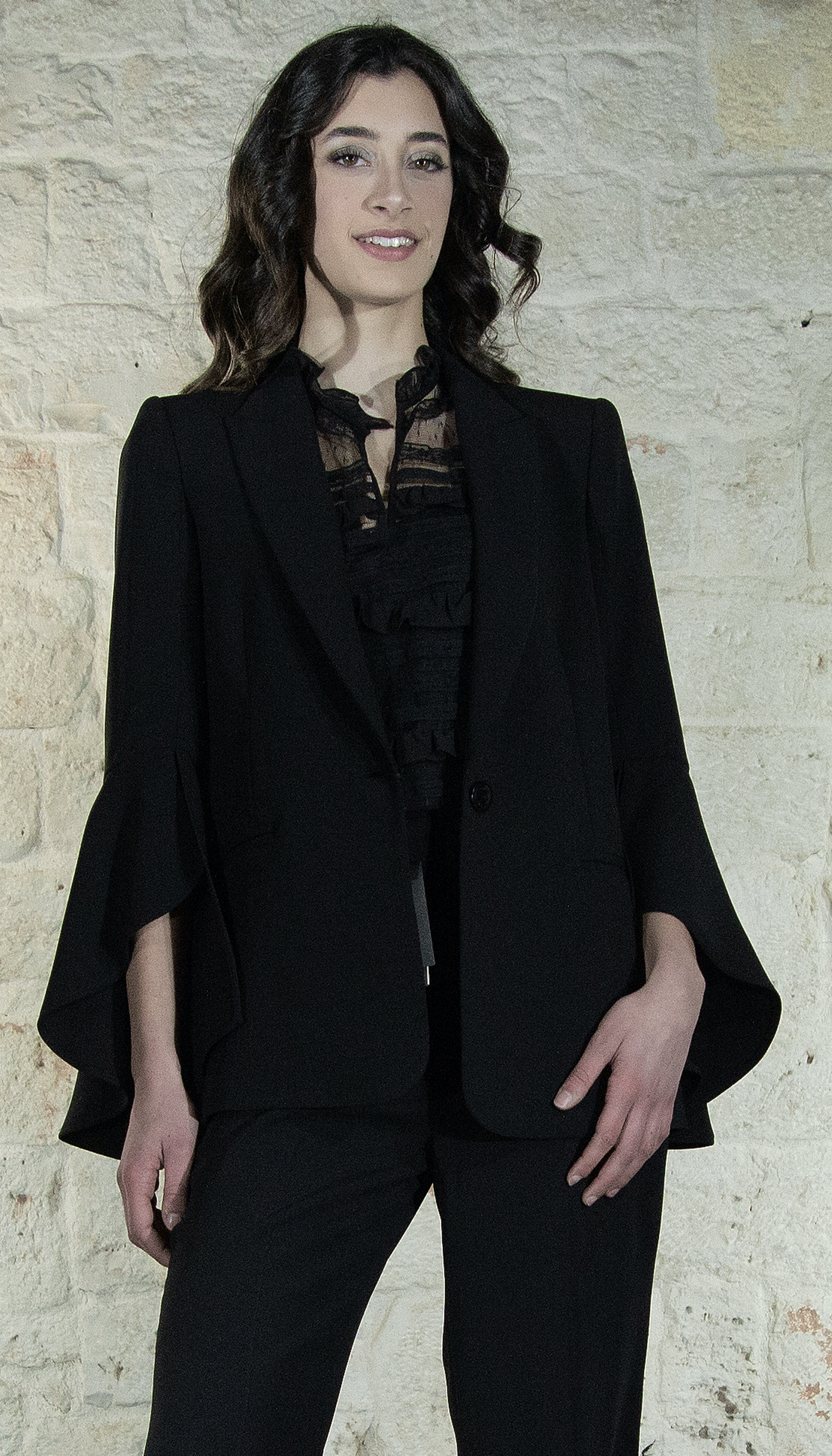 Twinset Milano Tailleur in crêpe cady