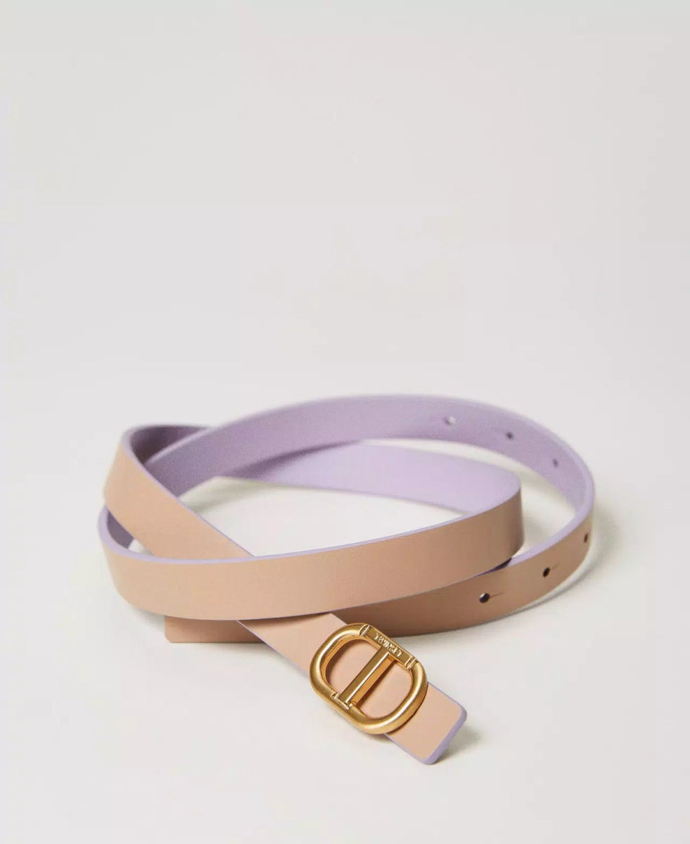 Cinture reversibile a vita bassa con Oval T Cintura - Boutique Luisa Trendy