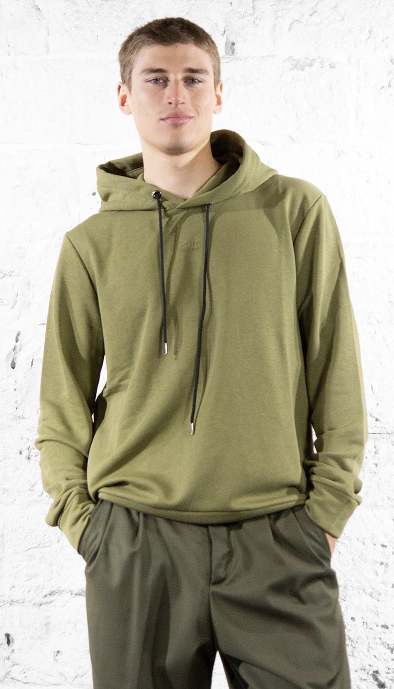 C'N'C Felpa con cappuccio in cotone Felpa - Boutique Luisa Trendy