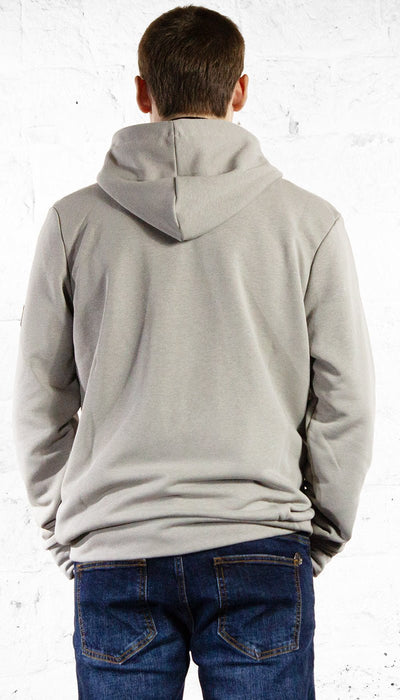 C'N'C Felpa grigia con zip con cappuccio Felpa - Boutique Luisa Trendy