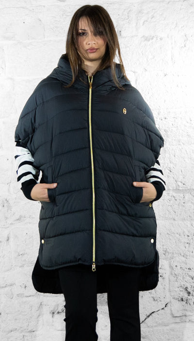 Conte Of Florence Cappa Piumino con cappuccio oversize Capispalla Donna - Boutique Luisa Trendy