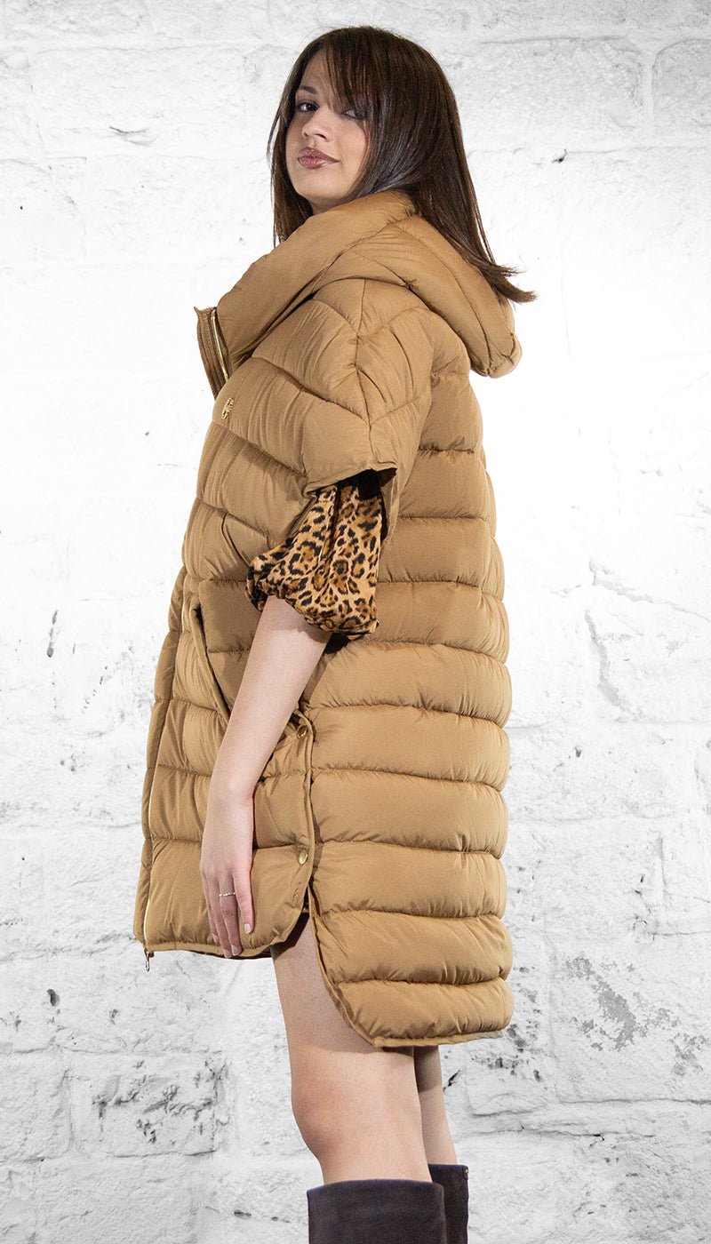 Conte Of Florence Cappa Piumino con cappuccio oversize Capispalla Donna - Boutique Luisa Trendy