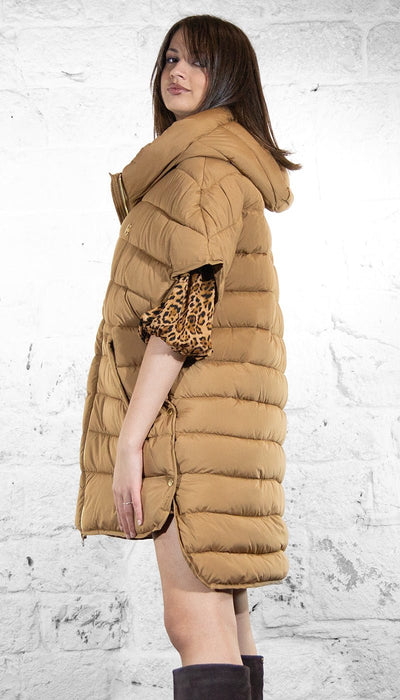 Conte Of Florence Cappa Piumino con cappuccio oversize Capispalla Donna - Boutique Luisa Trendy