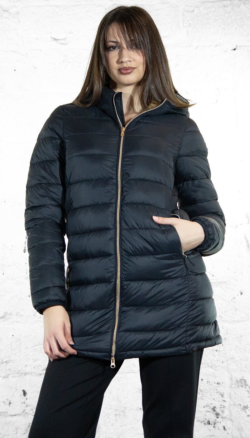 Conte of Florence Giaccone lungo trapuntato con cappuccio Capispalla Donna - Boutique Luisa Trendy