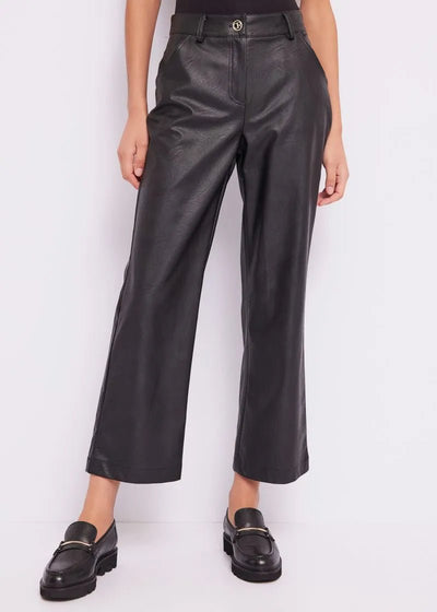 Denny Rose Pantaloni in similpelle Pantalone Donna - Boutique Luisa Trendy