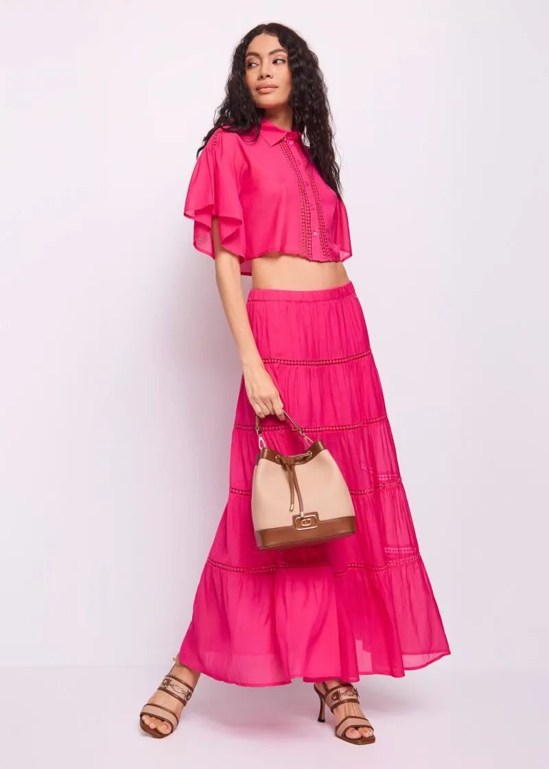 Gaudi Camicia cropped maniche corte Bluse e camicie - Boutique Luisa Trendy