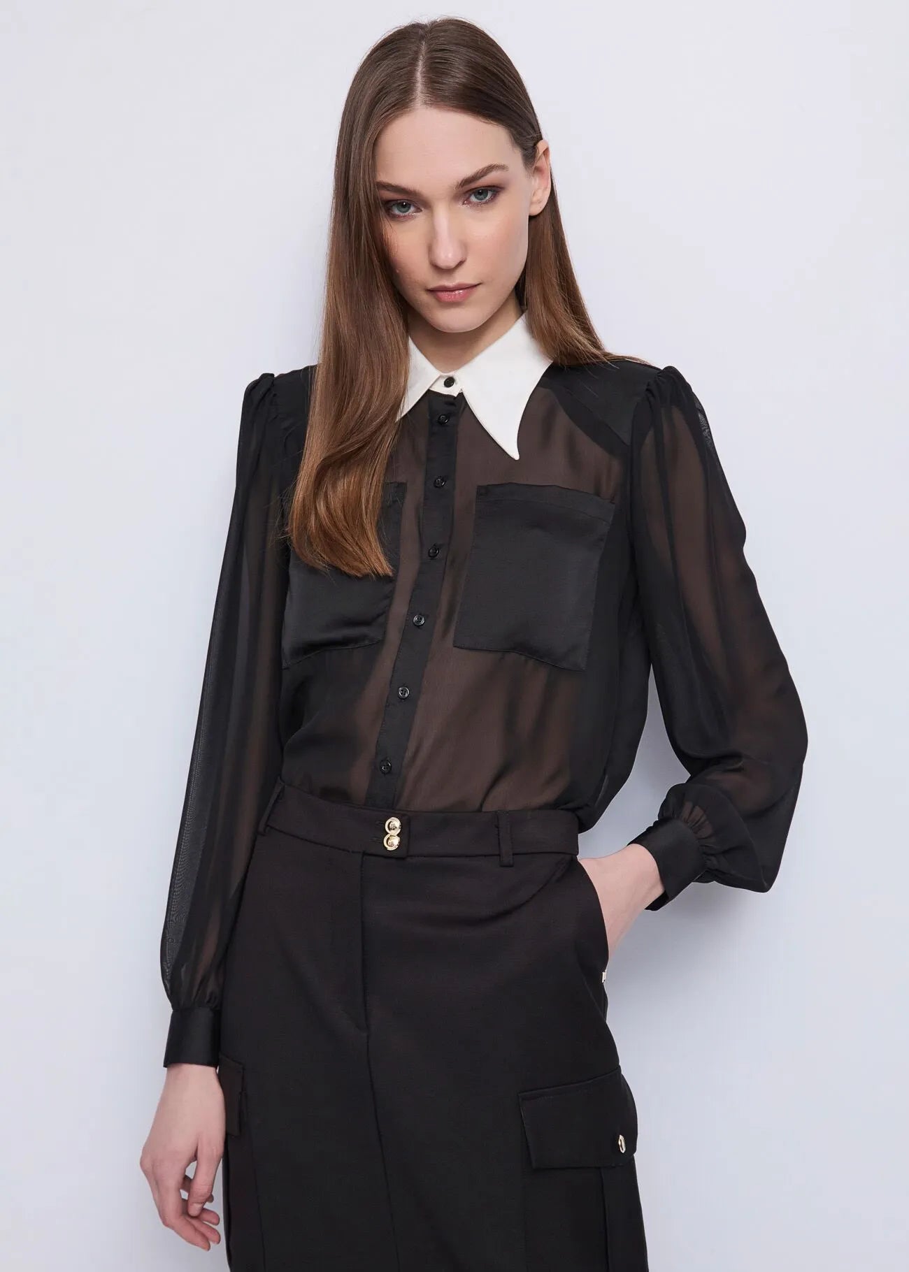 Gaudi Camicia da donna in georgette Bluse e camicie - Boutique Luisa Trendy