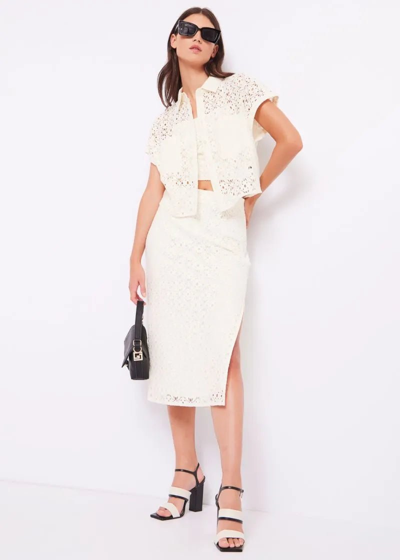 Gaudi Donna Camicia in pizzo Bluse e camicie - Boutique Luisa Trendy