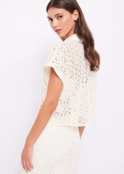 Gaudi Donna Camicia in pizzo Bluse e camicie - Boutique Luisa Trendy