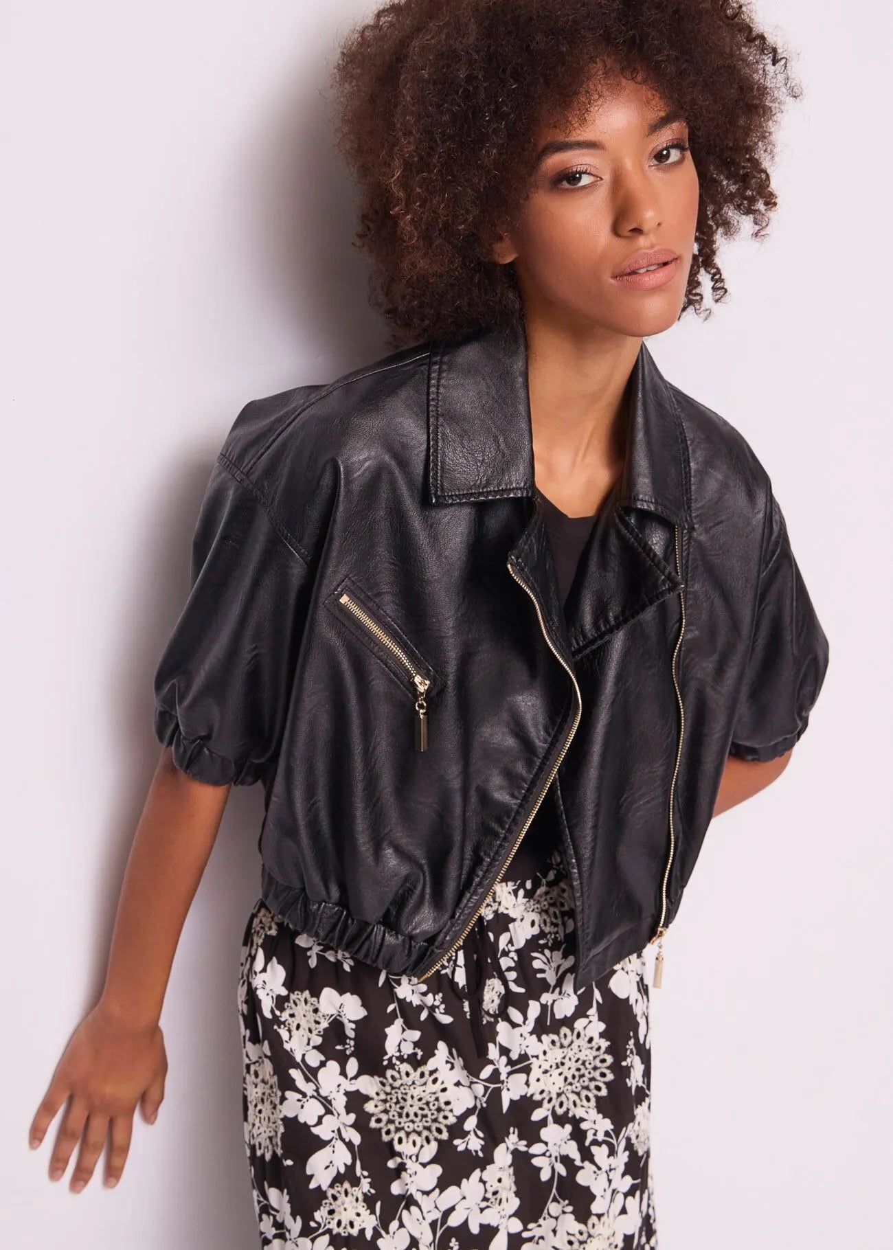 Gaudi Giacca biker donna con zip