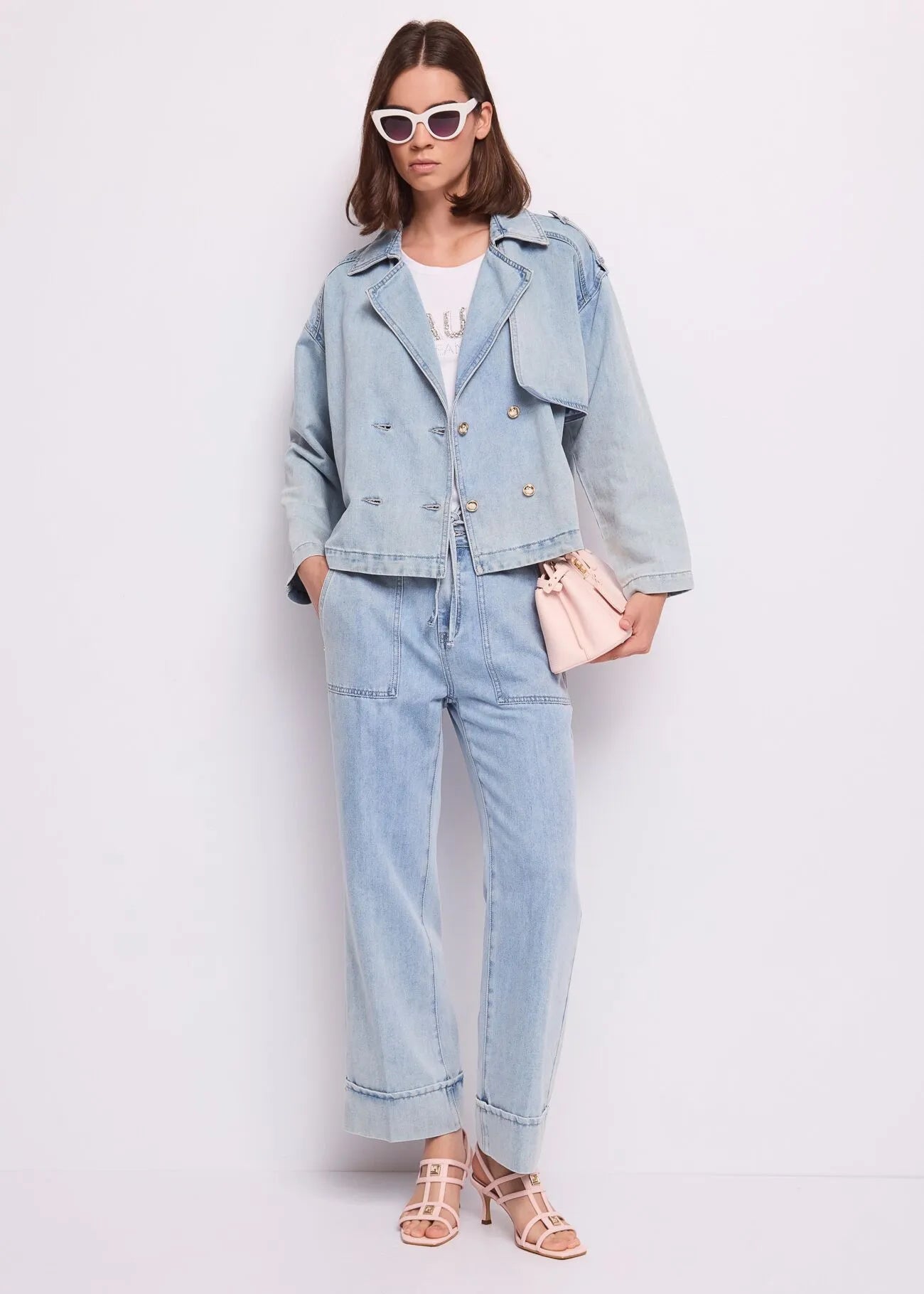 Woolrich - Giacca camicia tinta in capo in cotone su Woolrich - Giacca camicia tinta in capo in cotone su