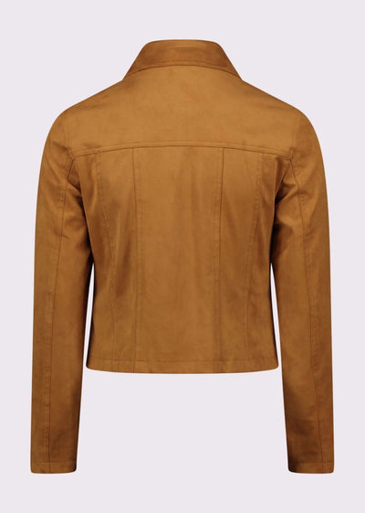 Gaudi Giacca donna marrone con zip Capispalla Donna - Boutique Luisa Trendy