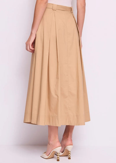 Gaudi Gonna lunga in cotone con cintura Gonna - Boutique Luisa Trendy