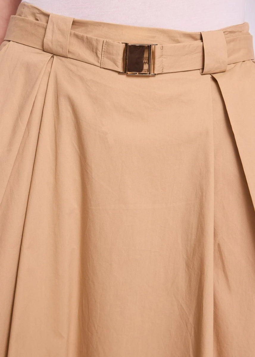 Gaudi Gonna lunga in cotone con cintura Gonna - Boutique Luisa Trendy