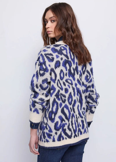 Gaudi Jeans Cardigan da donna con motivo jacquard Maglie e cardigan Donna - Boutique Luisa Trendy