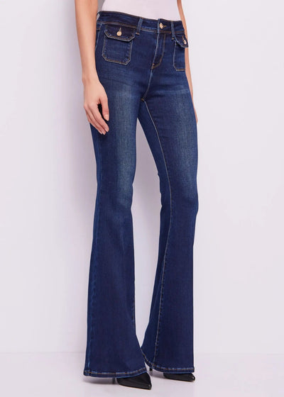 Gaudi Jeans da donna flare elasticizzati Jeans - Boutique Luisa Trendy