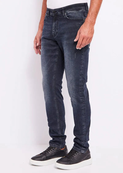 Gaudi jeans Jeans slim in denim di cotone