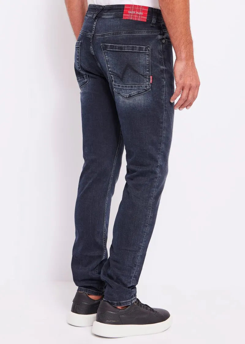 Gaudi jeans Jeans slim in denim di cotone