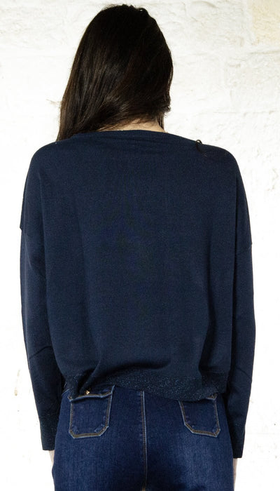 Gaudi Maglia in filo maniche lunghe. 511BD53008 Maglie e cardigan Donna - Boutique Luisa Trendy