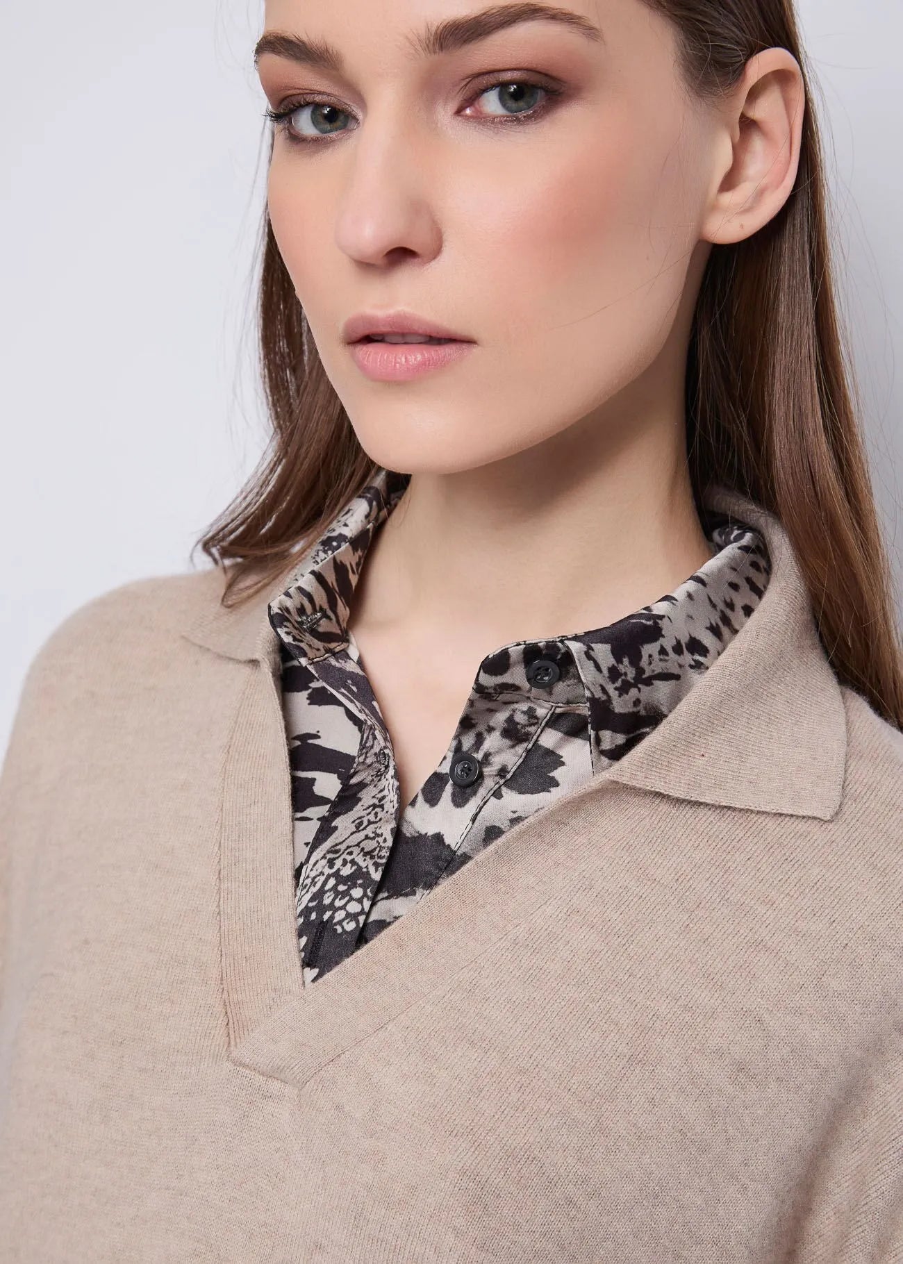 Gaudi Maglia Polo donna in misto lana Maglie e cardigan Donna - Boutique Luisa Trendy