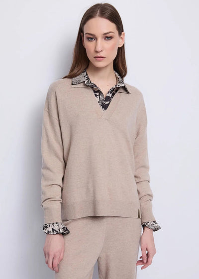 Gaudi Maglia Polo donna in misto lana Maglie e cardigan Donna - Boutique Luisa Trendy