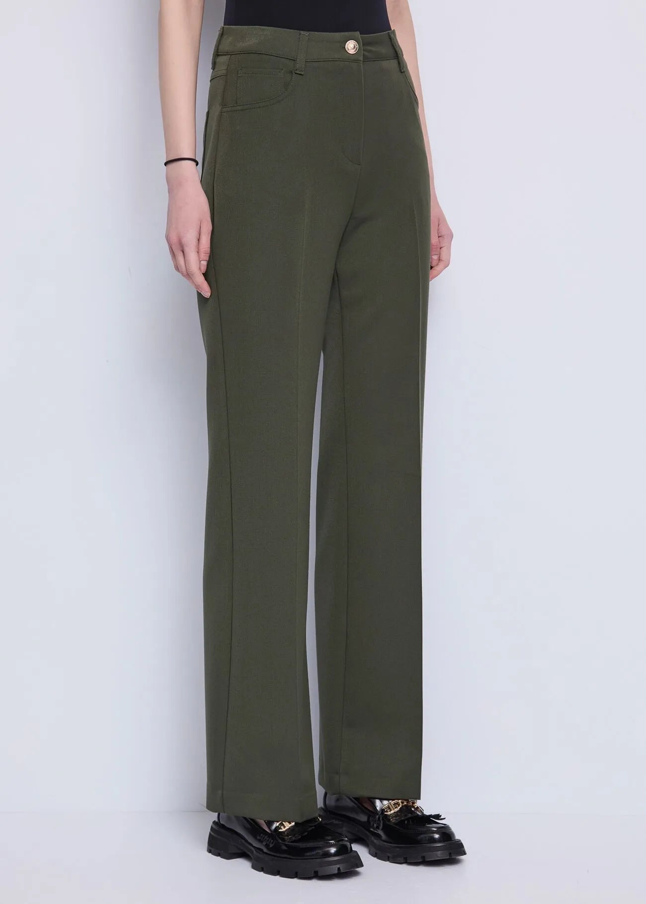 Gaudi Pantaloni da donna cinque tasche con piega stirata Pantalone Donna - Boutique Luisa Trendy