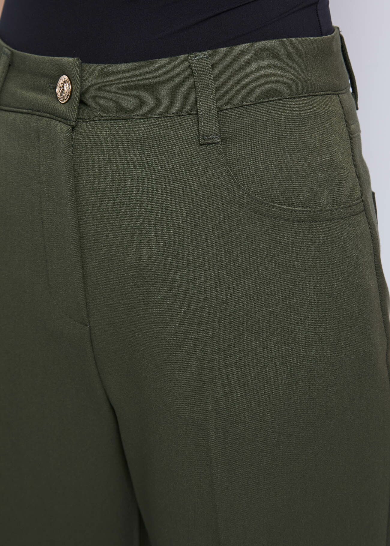 Gaudi Pantaloni da donna cinque tasche con piega stirata Pantalone Donna - Boutique Luisa Trendy