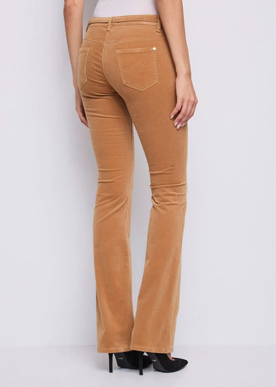 Gaudi Pantaloni da donna in velluto di cotone con cintura Pantalone Donna - Boutique Luisa Trendy