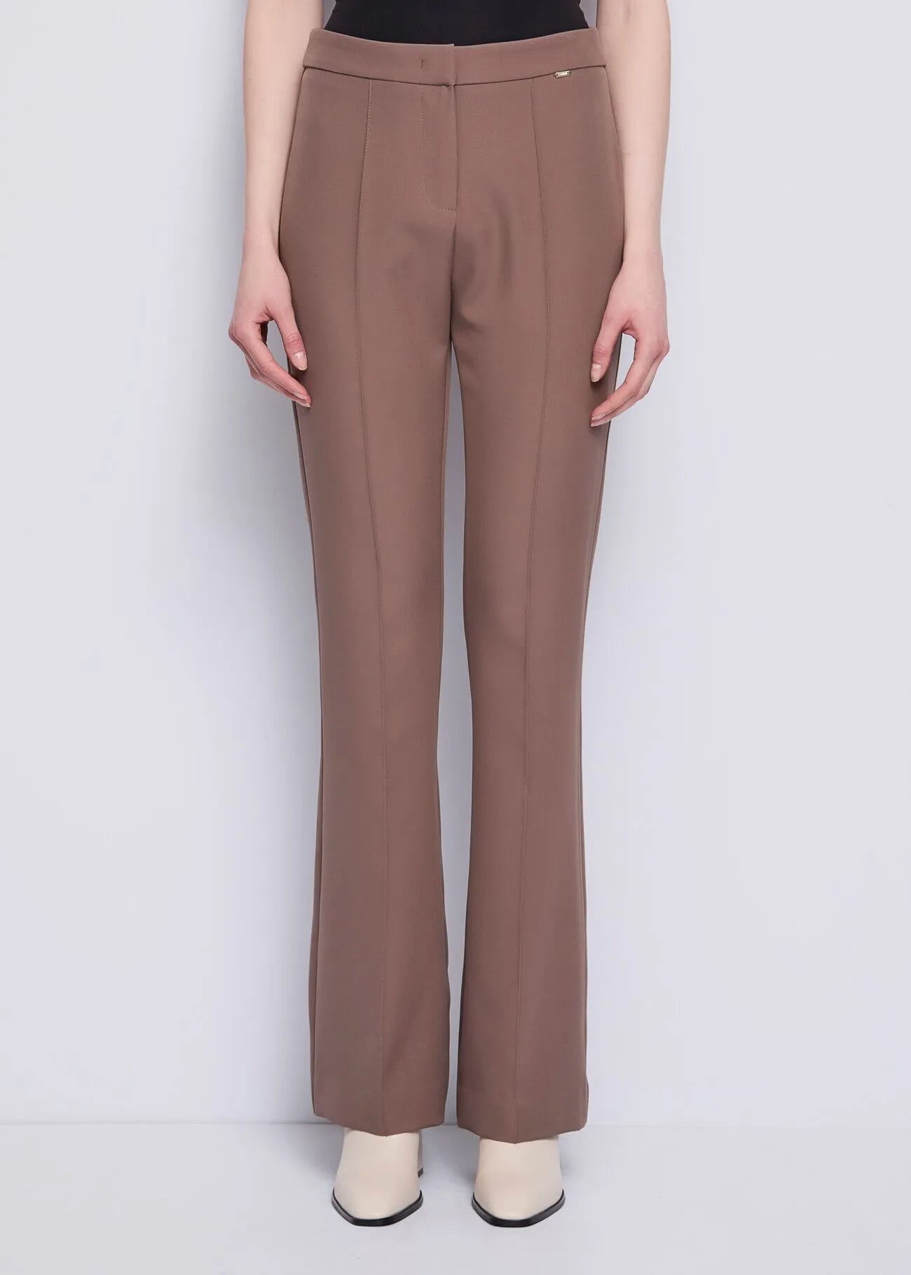 Gaudi Pantaloni flare da donna a vita alta Pantalone Donna - Boutique Luisa Trendy