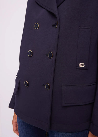 Gaudi Peacoat donna blu doppiopetto