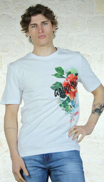 Gaudi Jeans T-shirt con stampa 411GU64082