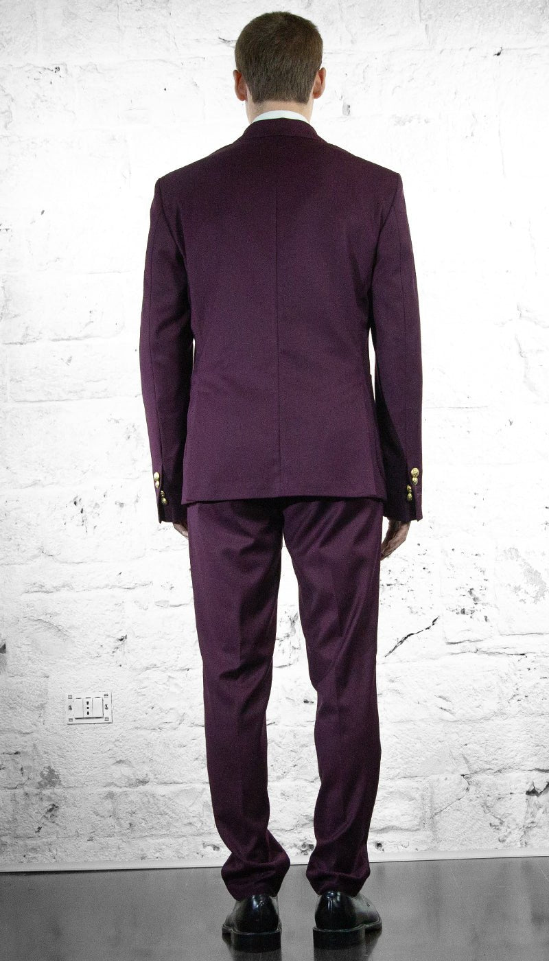 Havana & Co Abito uomo bordeaux slim fit Abiti e giacche - Boutique Luisa Trendy