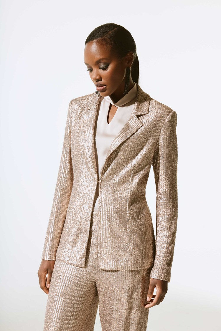 Joseph Ribkoff  Blazer dritto con paillettes