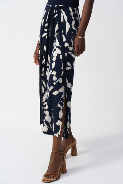 Joseph Ribkoff Pantaloni a gamba larga in maglia con stampa Pantalone Donna - Boutique Luisa Trendy