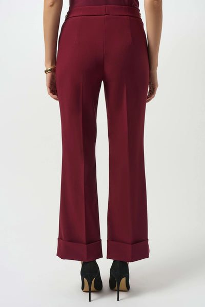 Joseph Ribkoff Pantaloni pull - on svasati in twill Pantalone Donna - Boutique Luisa Trendy
