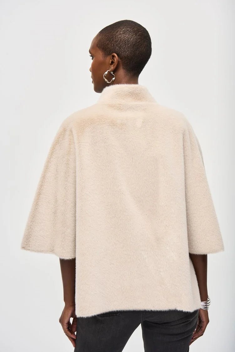 Joseph Ribkoff Pelliccia con maniche corte a pipistrello Capispalla Donna - Boutique Luisa Trendy