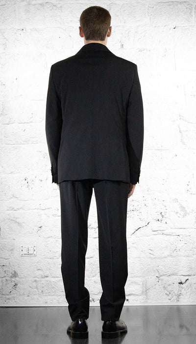 Manuel Ritz Abito nero misto lana drop 8 Abiti e giacche - Boutique Luisa Trendy