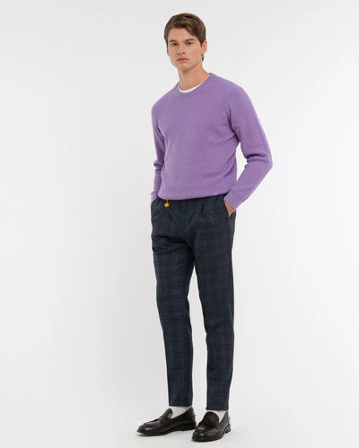 Manuel Ritz Maglia girocollo costa inglese in lana Maglie e cardigan uomo - Boutique Luisa Trendy