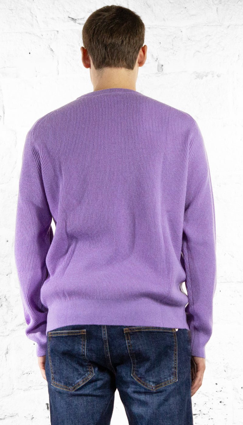 Manuel Ritz Maglia girocollo costa inglese in lana Maglie e cardigan uomo - Boutique Luisa Trendy