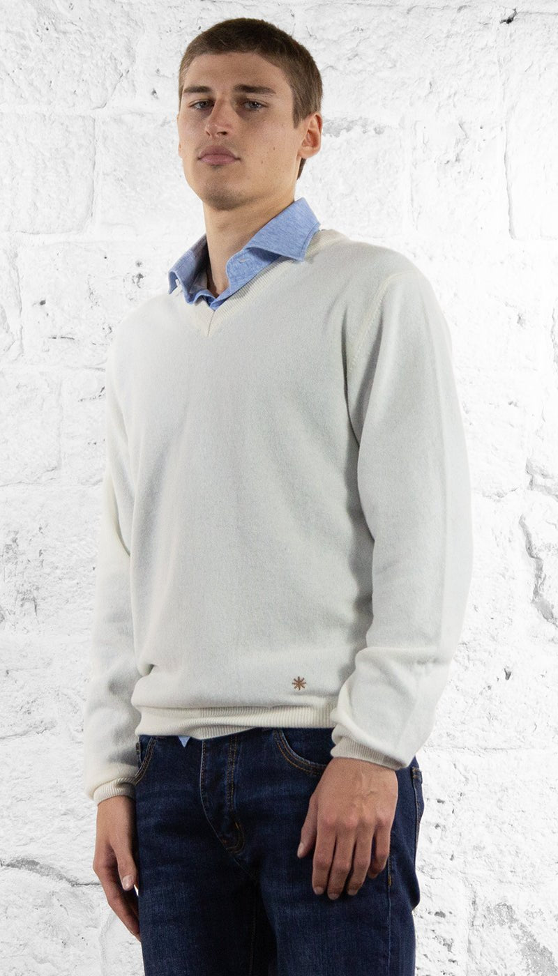 Manuel Ritz Maglia scollo a V in lana Maglie e cardigan uomo - Boutique Luisa Trendy