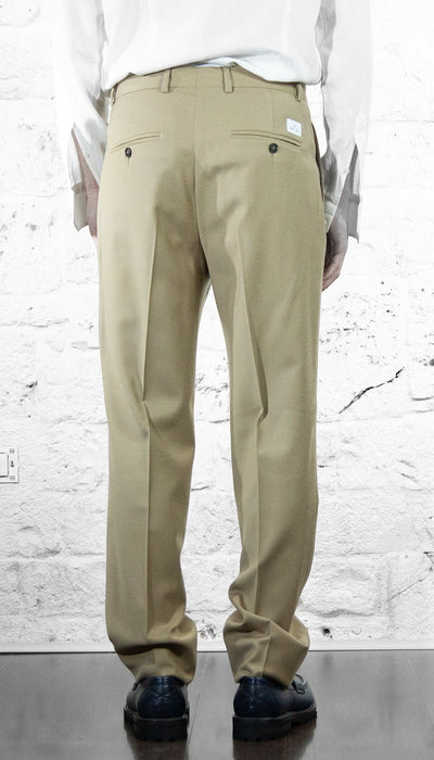 Manuel Ritz Pantalone con pinces flanella di lana stretch Pantaloni Uomo - Boutique Luisa Trendy