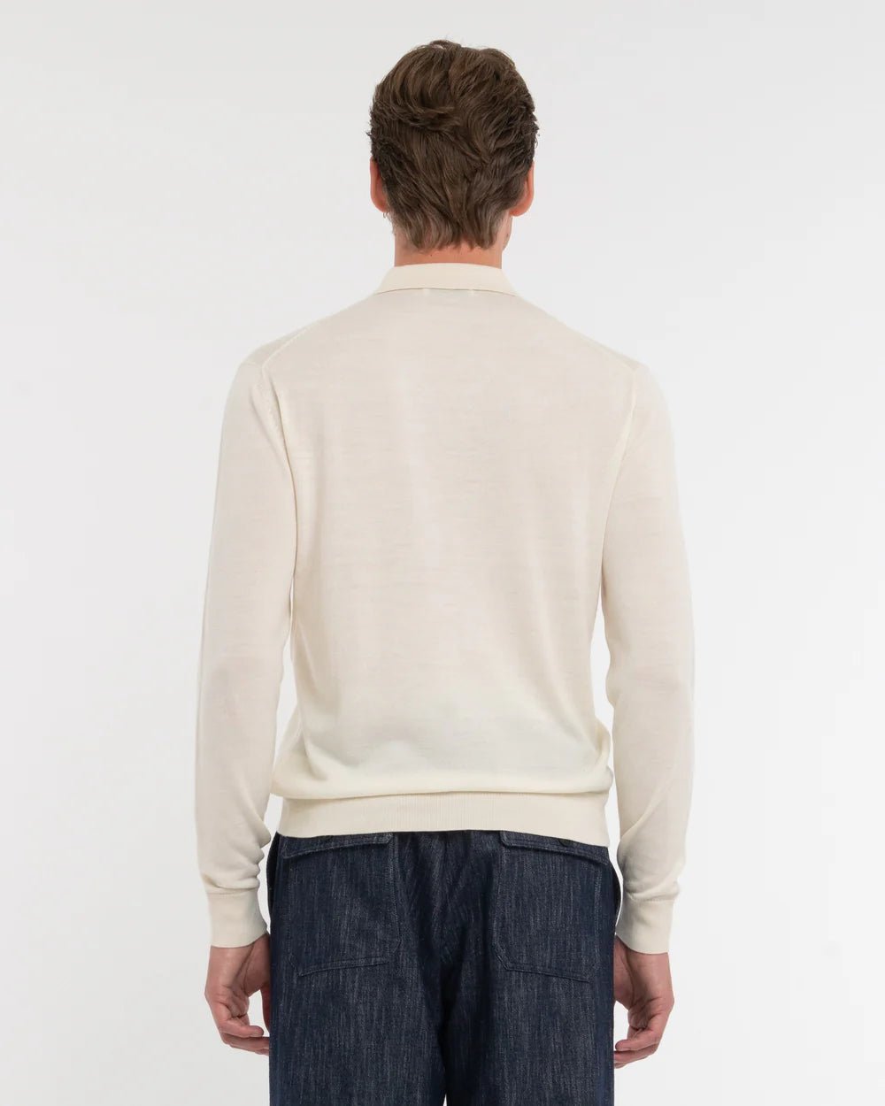 Manuel Ritz Polo manica lunga in pura lana T-shirt e Polo - Boutique Luisa Trendy