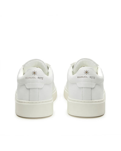 Manuel Ritz Sneakers in pelle bianca