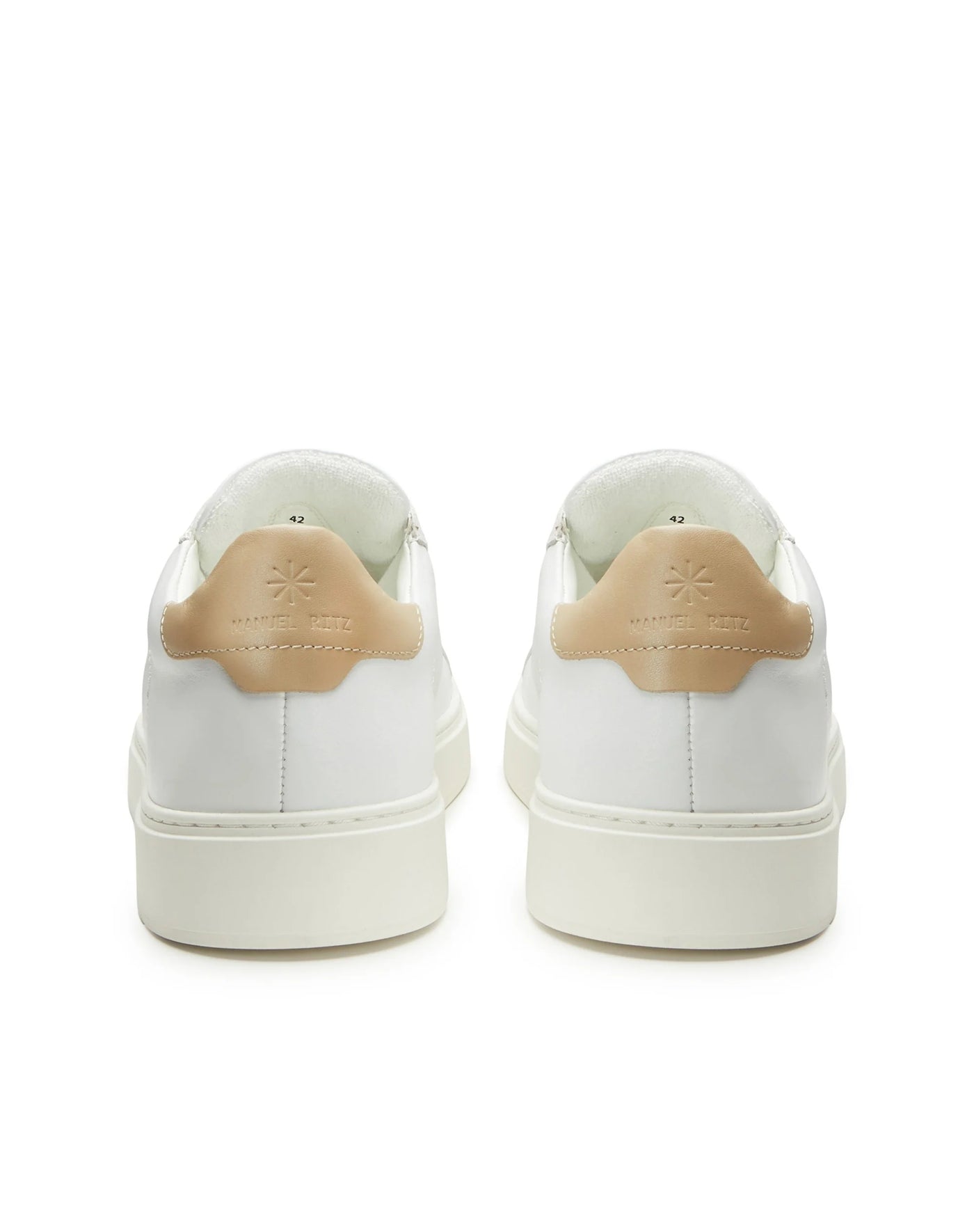 Manuel Ritz sneakers in pelle beige