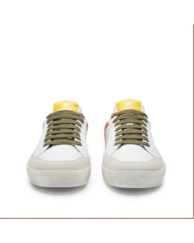Manuel Ritz Sneakers in pelle multicolor Scarpe Uomo - Boutique Luisa Trendy