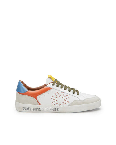 Manuel Ritz Sneakers in pelle multicolor Scarpe Uomo - Boutique Luisa Trendy