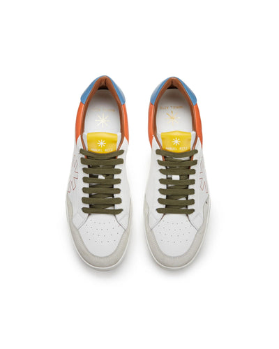 Manuel Ritz Sneakers in pelle multicolor Scarpe Uomo - Boutique Luisa Trendy