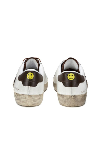 Manuel Ritz Sneakers vintage in pelle bicolore Scarpe Uomo - Boutique Luisa Trendy