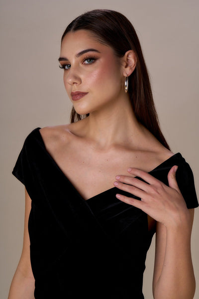 Nosecrets Abito Audry in velluto Vestiti - Boutique Luisa Trendy